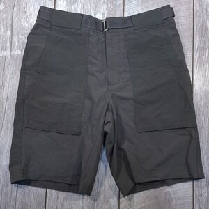 REI Co-op Multi-Purpose Shorts Mens 32 Gray Cordura Nylon Hiking Outdoor